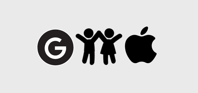 Apple pay a Google pa pro děti