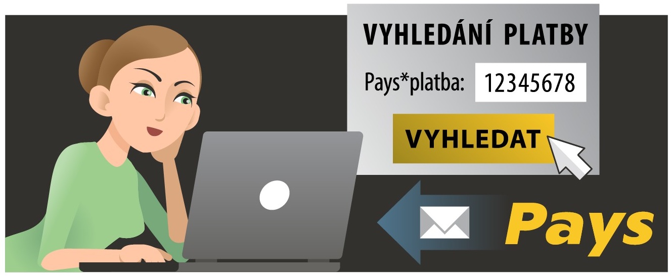 Snadné vyhledání platby přes platební bránu